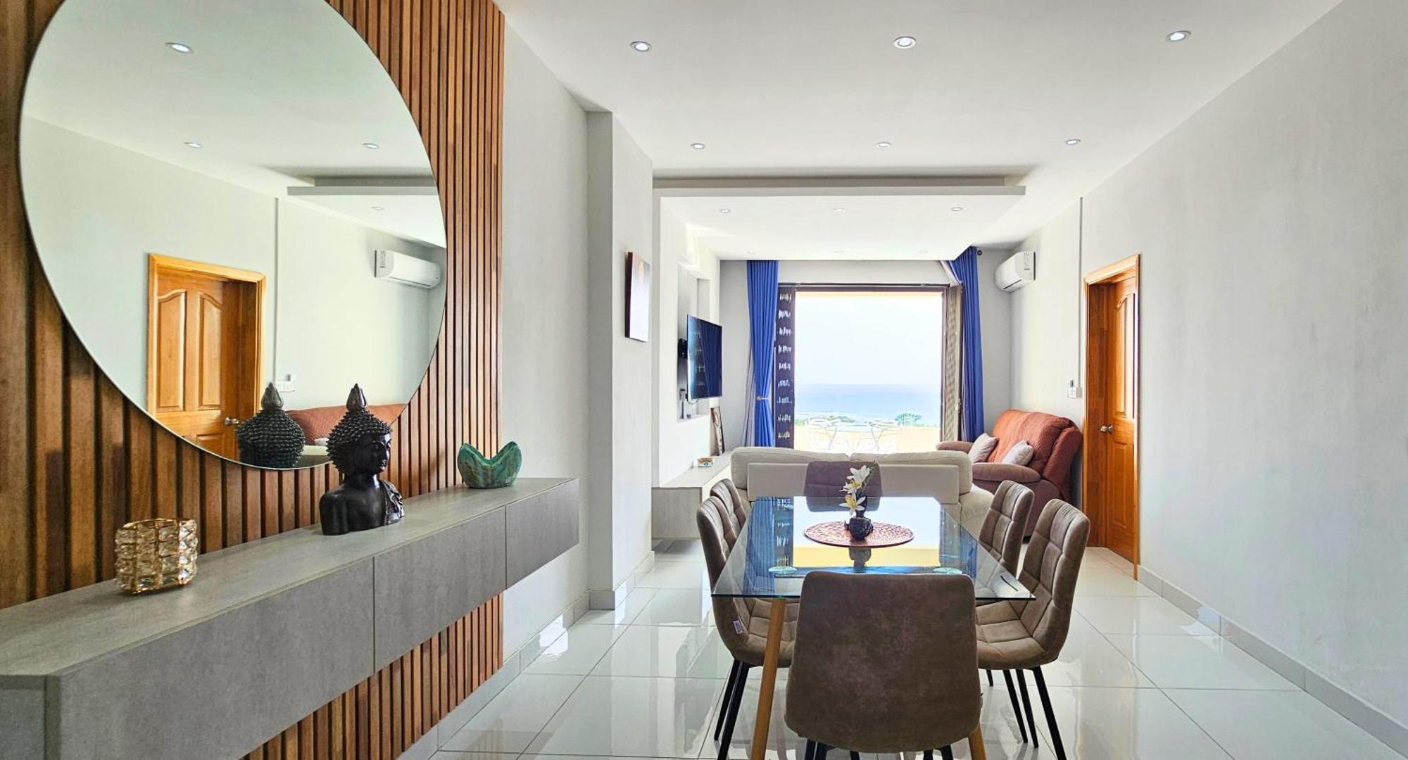 Апартаменты Zen Retreat With Stunning Sea Views And Sunsets Flic en Flac Экстерьер фото